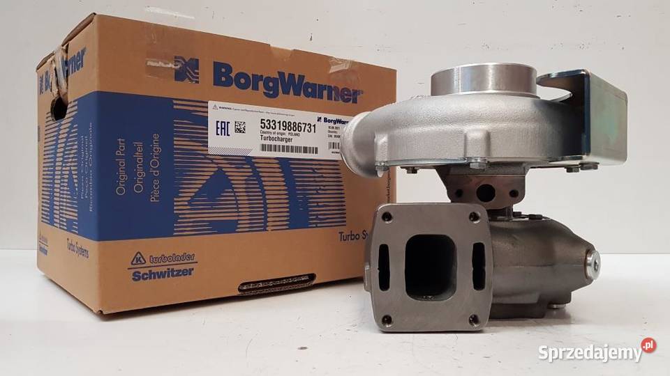 Nowa turbosprężarka BorgWarner KKK 53319886731 Siedlce