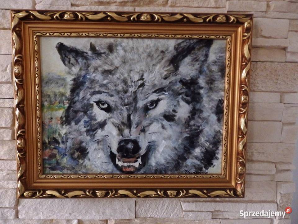 Obraz olejny WILK Rabka-Zdrój sprzedam