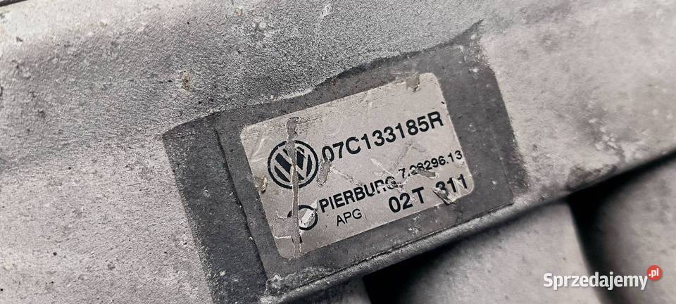 KOLEKTOR SSĄCY VOLKSWAGEN PHAETON 07C133185R osobowe Lipno