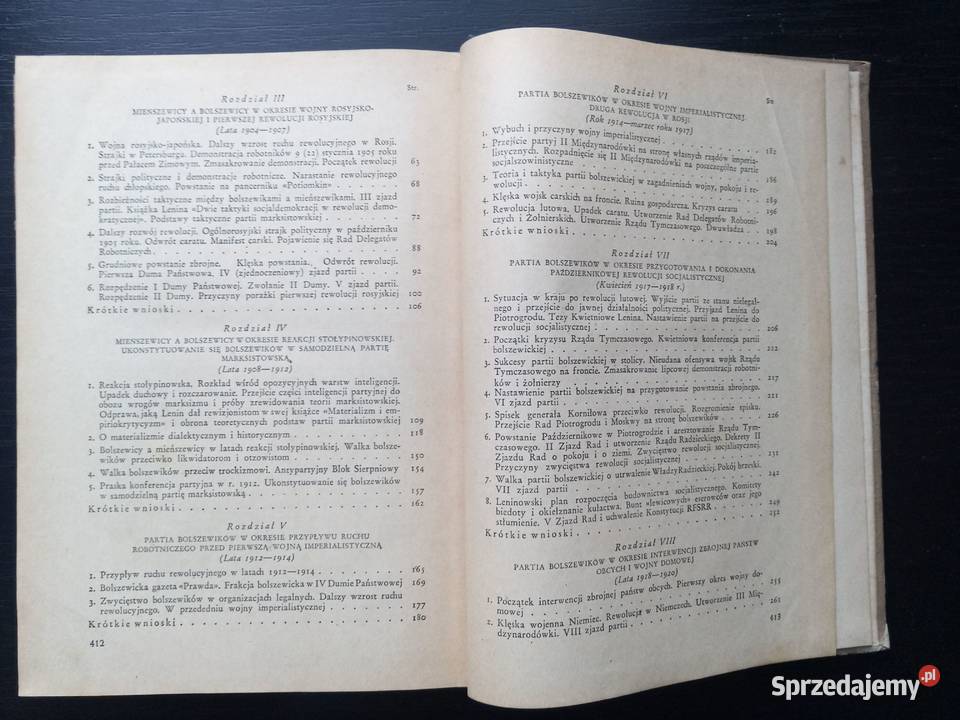 Książka Historia Komunistycznej Partii mazowieckie Warszawa