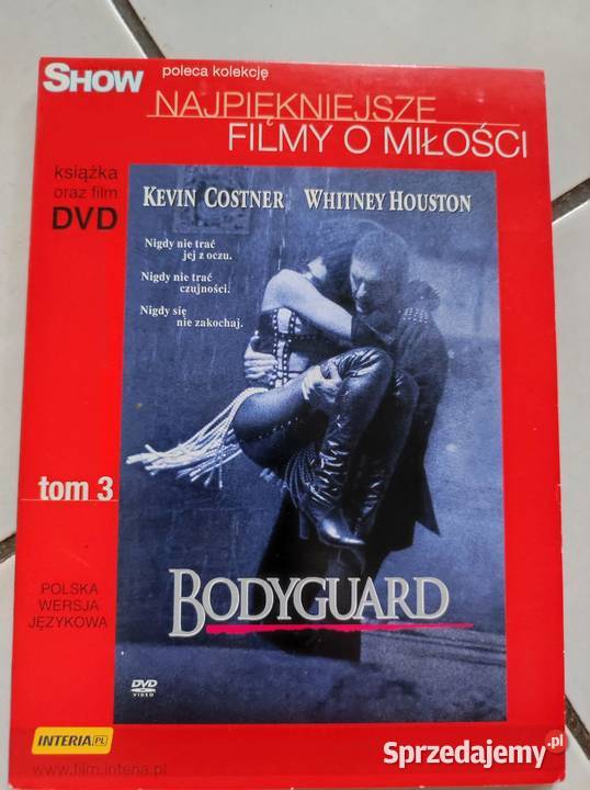 Bodyguard film DVD list w butelce najpiękniejsze DVD Kielce