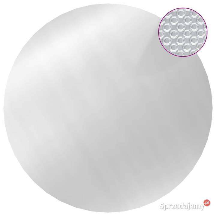 Folia na basen srebrna 455 PE WM93088 Akcesoria basenowe