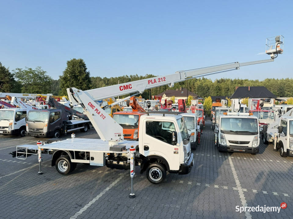 Renault Maxity Podnośnik Koszowy 21m CMC PLA 212 Widełki