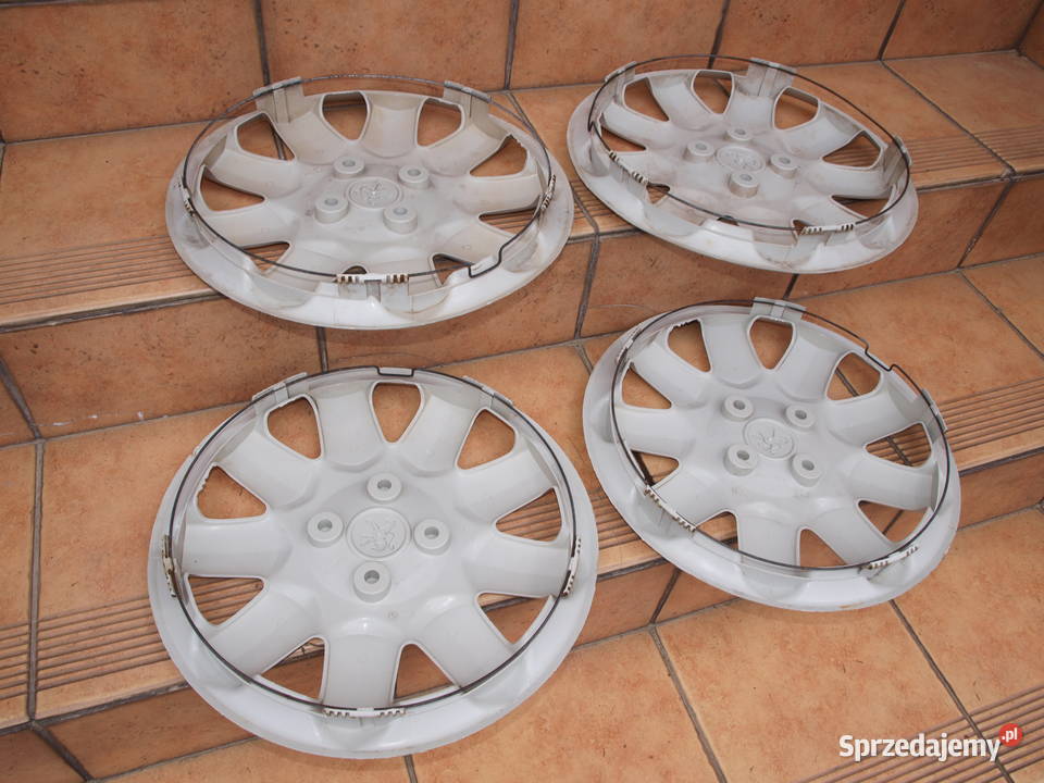 Pełgeot kołpaki 15 oryginalne komplet 4 sztuki sprzedam