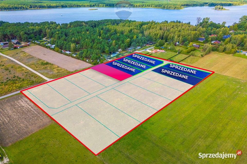 Zarzęcin 1066 m 600 m Zalewu media asfalt rekreacyjna