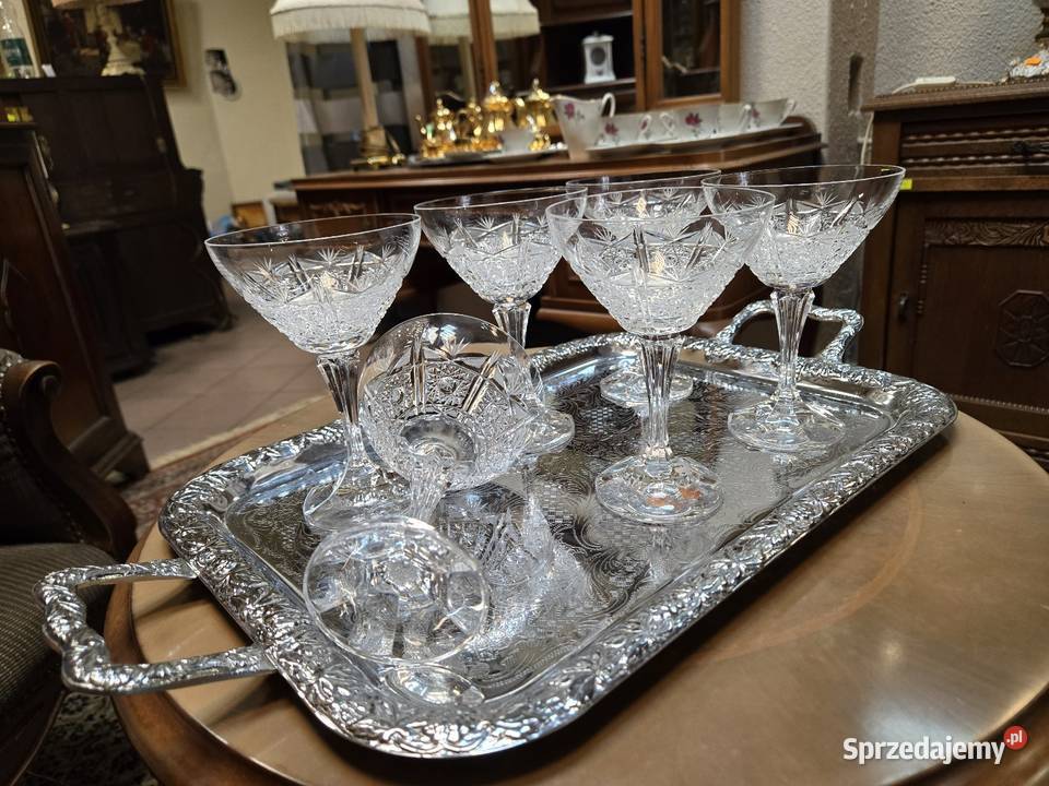 Kryształowe Kieliszki do Martini Kalisz Kieliszki i pucharki