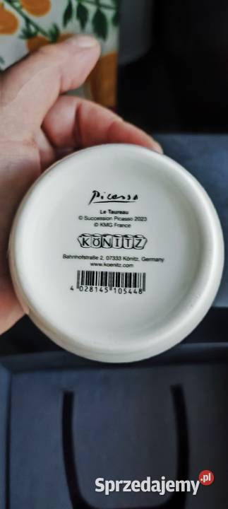 Konitz seria Picasso 2 zestawy z porcelany Kubek Rumia