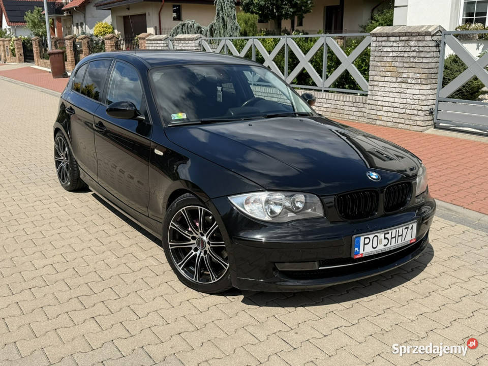 BMW 118 BMW 118d 143 Navi Podgrzewane fotele Rok produkcji 2008 Gostyń