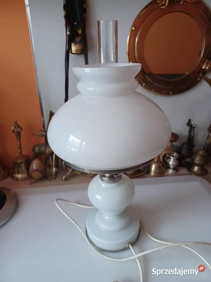 Piękna lampa stołowa z czasów PRL Poznań