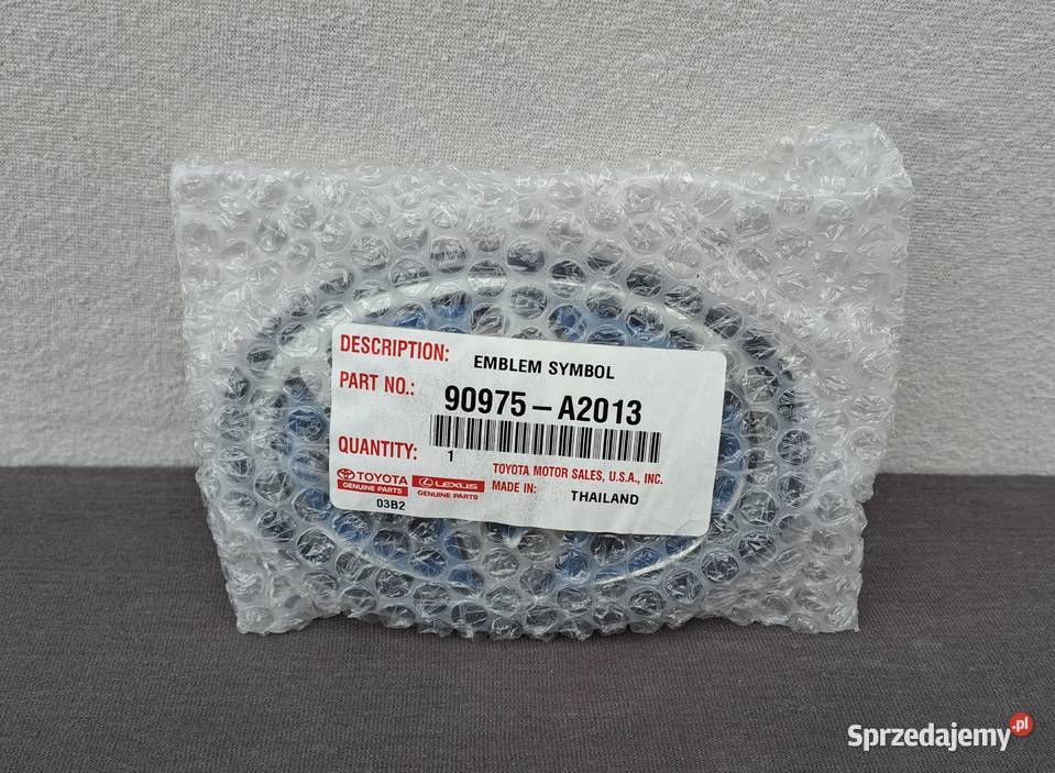 Znaczek emblemat logo pod radar Toyota CHR Camry Emblematy sprzedam