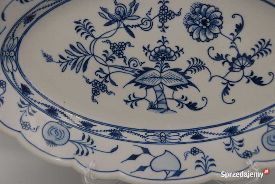 Miśnia Meissen półmisek wzór cebulowy Porcelana i szkło Poznań