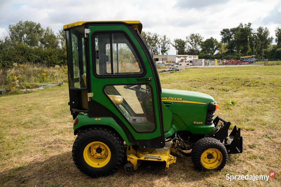 JOHN DEERE X595 CIĄGNIK TRAKTOREK KOMUNALNY VAT Wały A