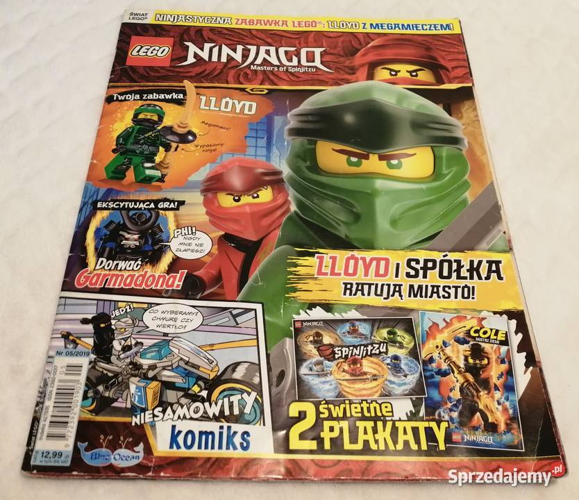 Lego Ninjago, nr. 05/2019. (Książeczki dla dzieci, czasopism