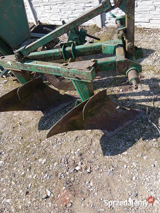 Pług dwu skibowy Agromasz Werbkowice