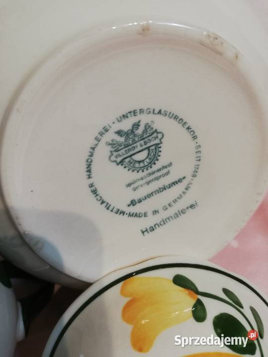 Dzbanek i cukiernica porcelana Villeroe Boch Gorlice sprzedam