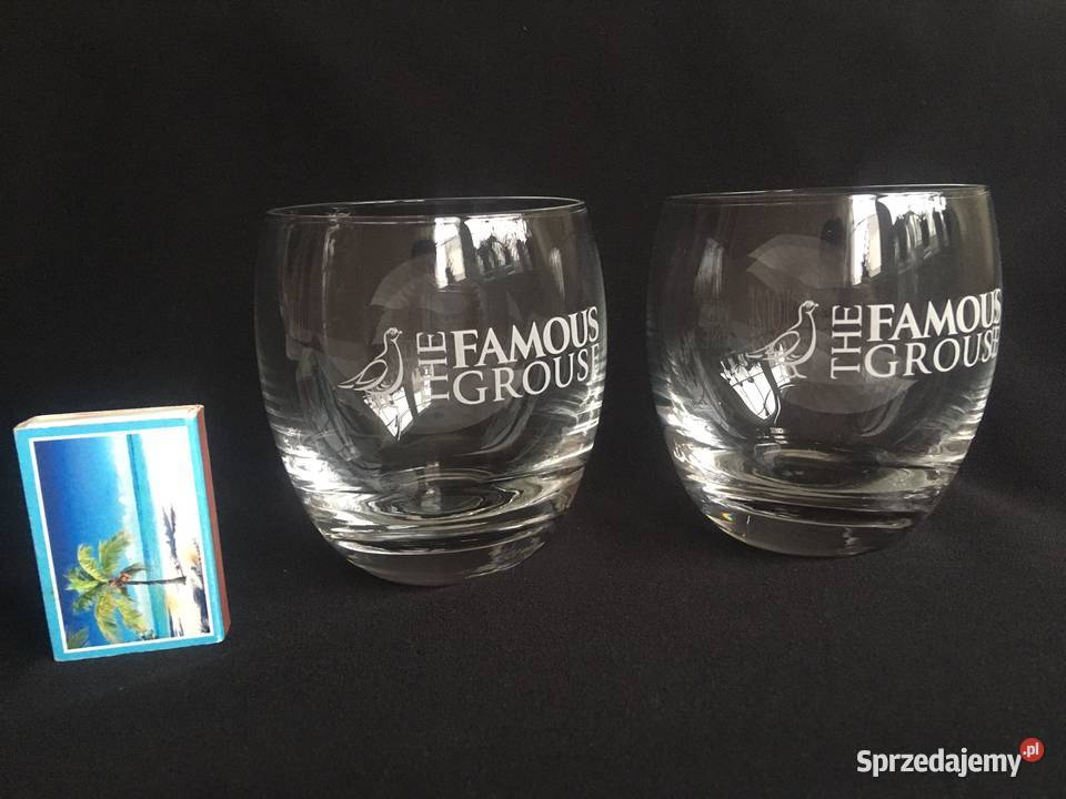 Szklanki szklanka whisky The Famous Grouse Nowe