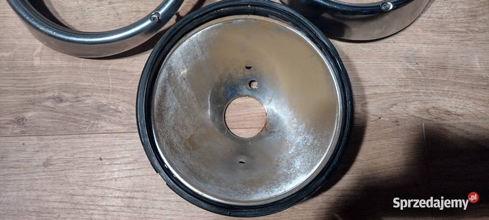 Lampy wołga gaz 21 24 chromowane oprawy Części samochodowe Namysłów