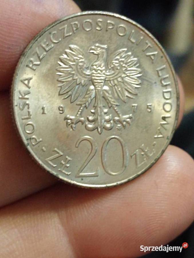 Sprzedam monete 20 zl 1975r Chełm