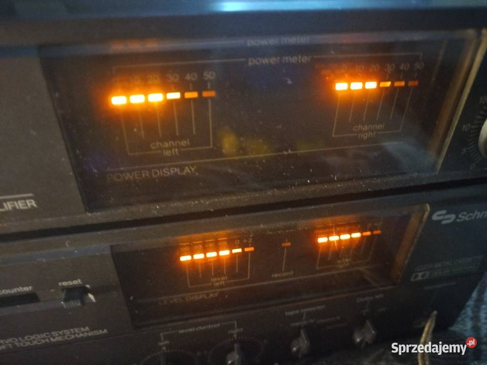 Retro wieża Schneider Tuner Wzmacniacz Wieże i miniwieże Wieże i miniwieże łódzkie Zgierz