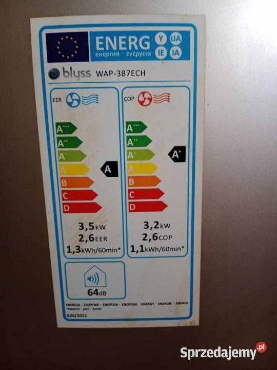 Klimatyzator Przenośny Blyss WAP387ECH 12000 BTU Ruda Śląska