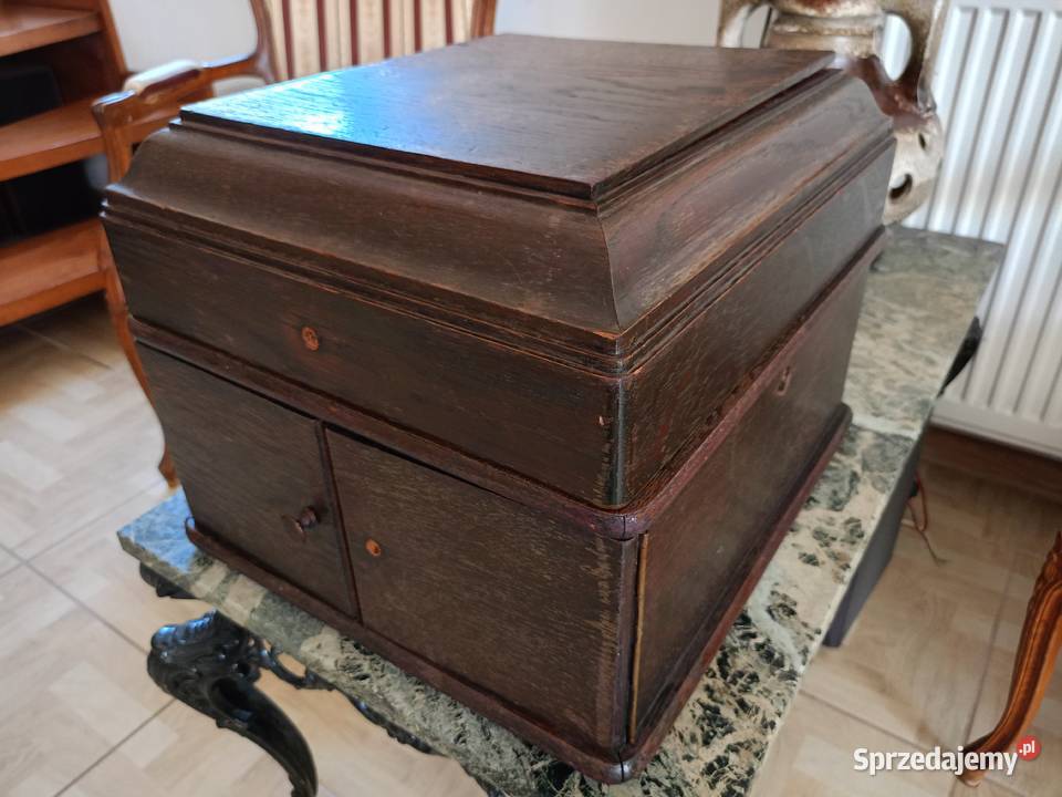 Zabytkowy Patefon Unikat Stary Drawski Młyn