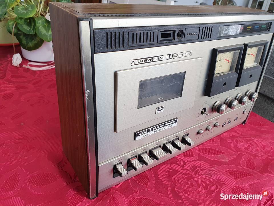 Stary zabytkowy deck magnetofon AKAI gxc510d pomorskie Kępice sprzedam
