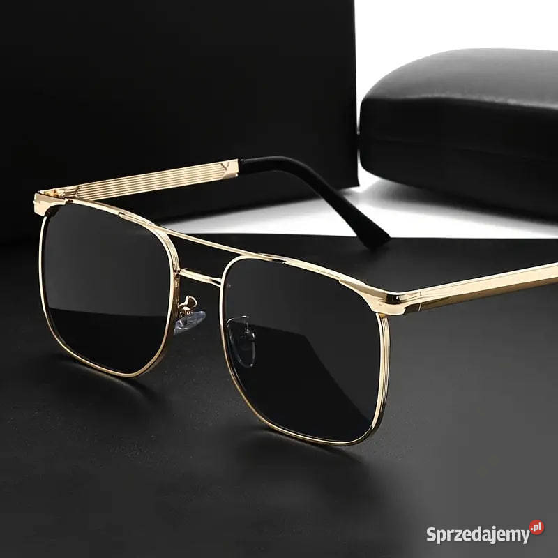 NOWE Modne okulary w klasycznych kwadratowych Uniseks Okulary mazowieckie Iłża