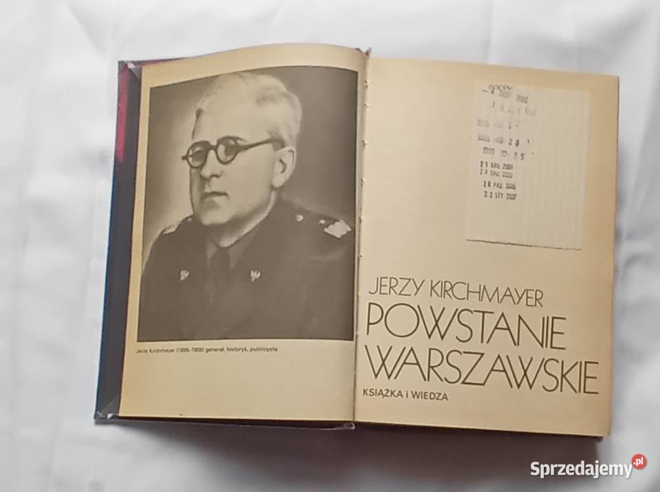 Jerzy Kirchmayer Powstanie Warszawskie KiW 1984 Koźminek