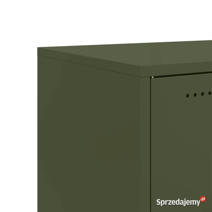 Szafka RTV oliwkowa 68x39x435 stal WM846672 Warszawa