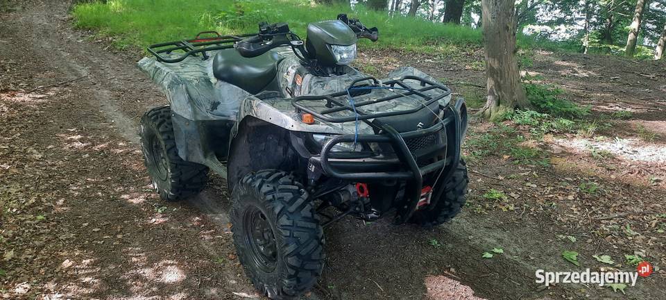 Suzuki Kingquad 750 dużym serwisie mocno zachodniopomorskie Stargard sprzedam