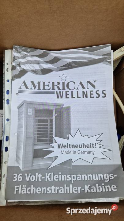 Sauna kabina na podczerwień szklane drzwi LED Nowa Sól