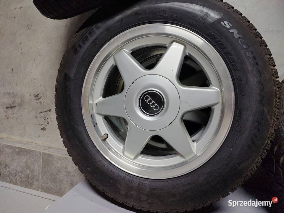 Alufelgi Audi S4 C4 A6 S6 100 75x15 ET40 Pirelli Mińsk Mazowiecki