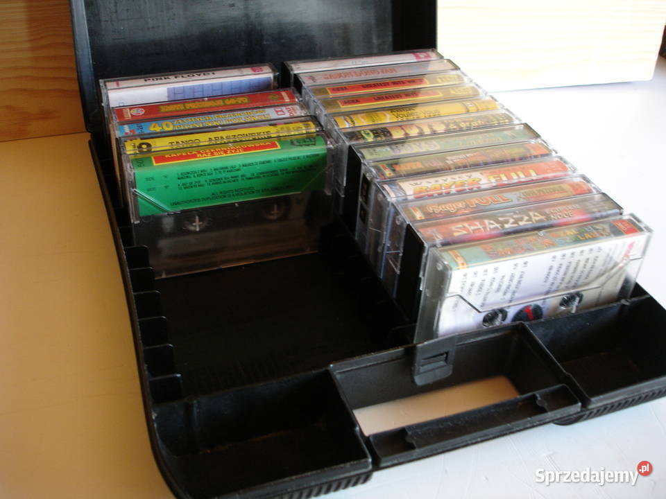 PUDEŁKO do przechowywania kaset magnetofonowych lubuskie Zielona Góra sprzedam
