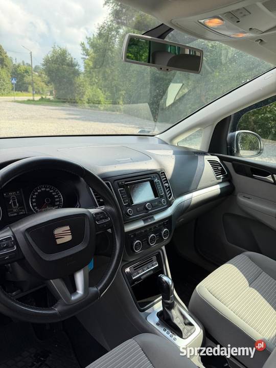 Seat Alhambra welurowa tapicerka Poręba Wielka sprzedam