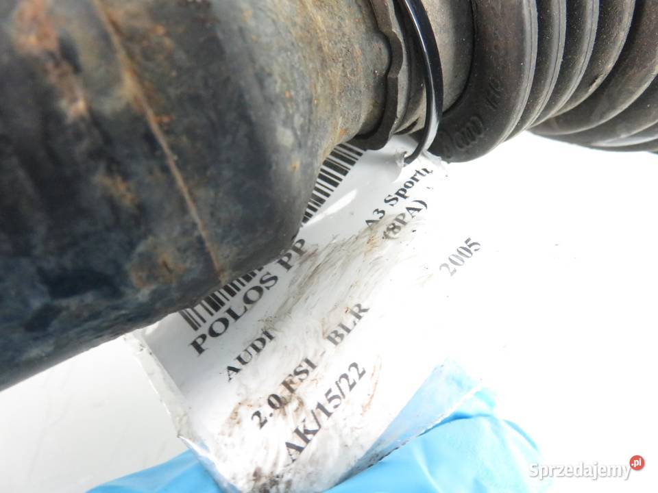 PÓŁOŚ PRAWA PRZEDNIA AUDI A3 Sportback 20 FSI sprzedam
