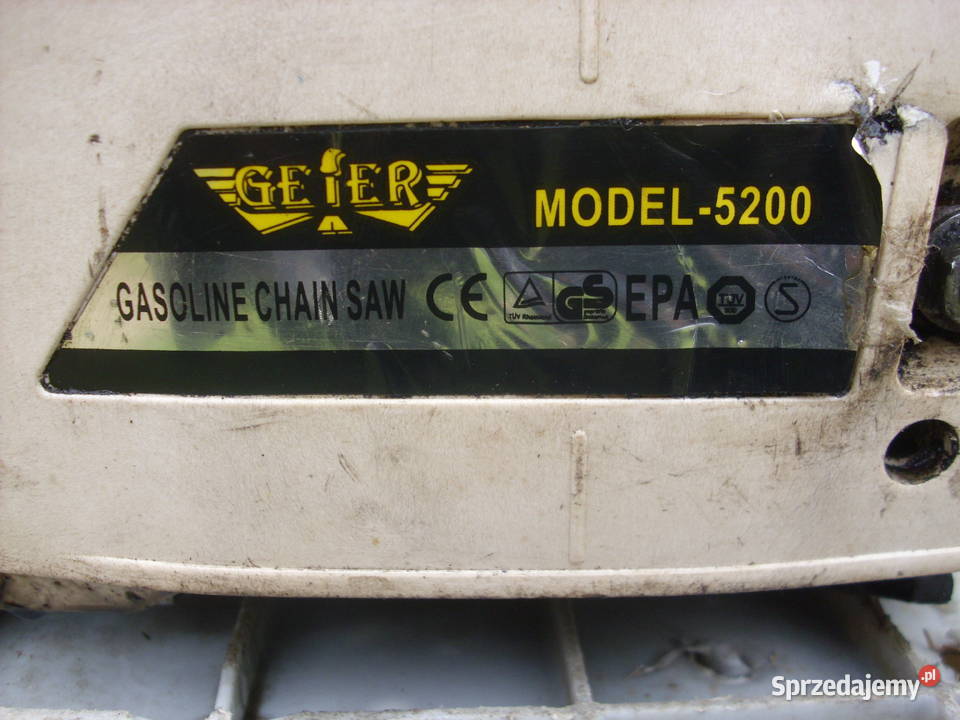 Piła spalinowa Geier model 5200 Żary