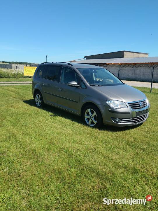 Volkswagen Touran 2009 20 tdi 302500km kujawsko-pomorskie Janowiec Wielkopolski