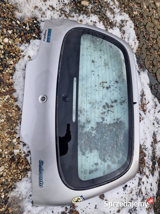 Tylna klapa seicento nieuszkodzony Mokrzyska