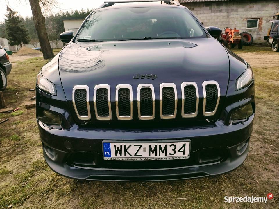 Jeep Cherokee Latitude KL 24 właściciela Kamera mazowieckie Leśna Rzeka