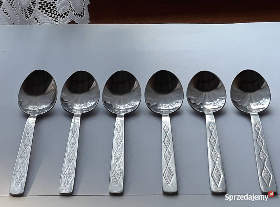 Łyżeczki do herbaty 1 ROMBY KARO Gerlach sztućce Dąbrowa Górnicza sprzedam