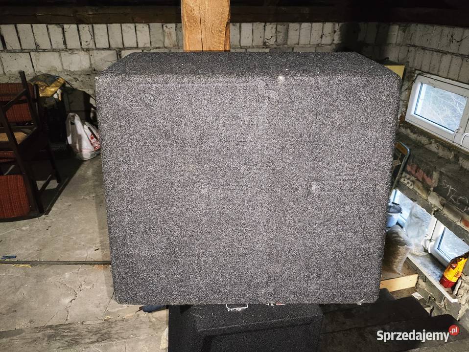 Skrzynia bassowa basowa tuba na głośnik 38 15 Głośniki Niegowonice