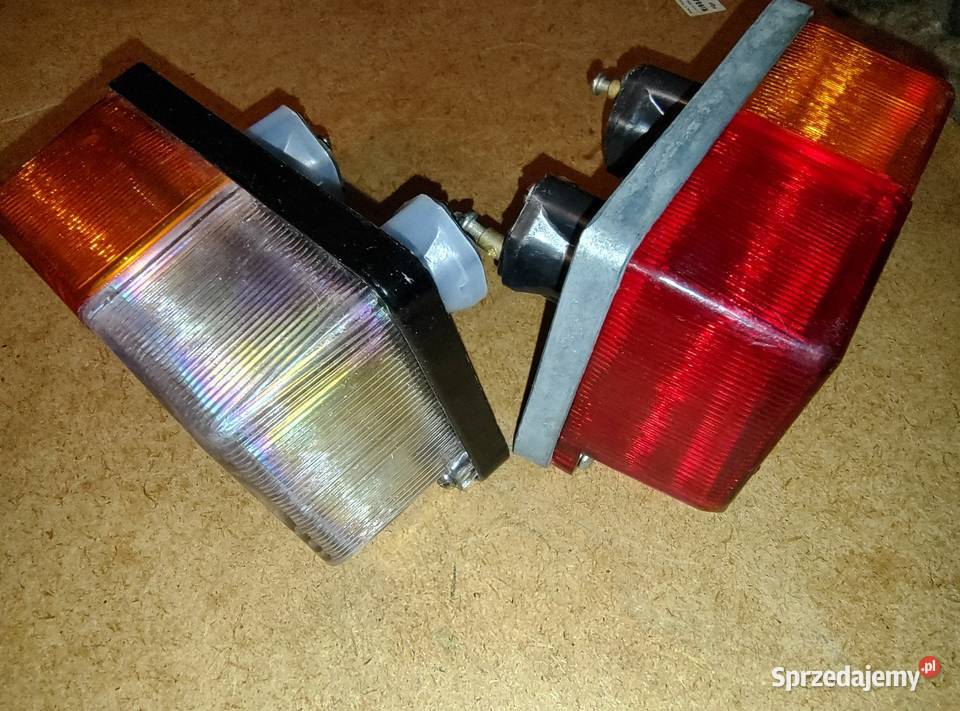 Nowe lampki na błotnik bocznego wózka Dniepr MT Części i akcesoria motocyklowe Leszno