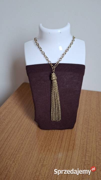 Zabytkowy sautoir z wisiorkiem lata 70 sprzedam