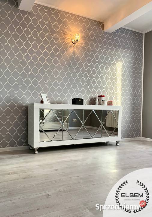 Komoda biały połysk Glamour Łódź