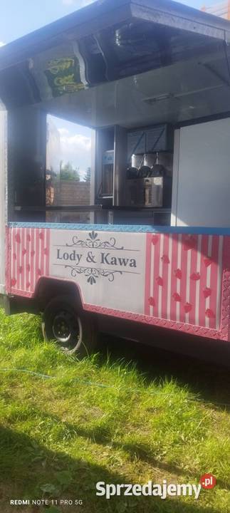 Przyczepa gastronomiczna lody granitor gastronomiczne Postęp