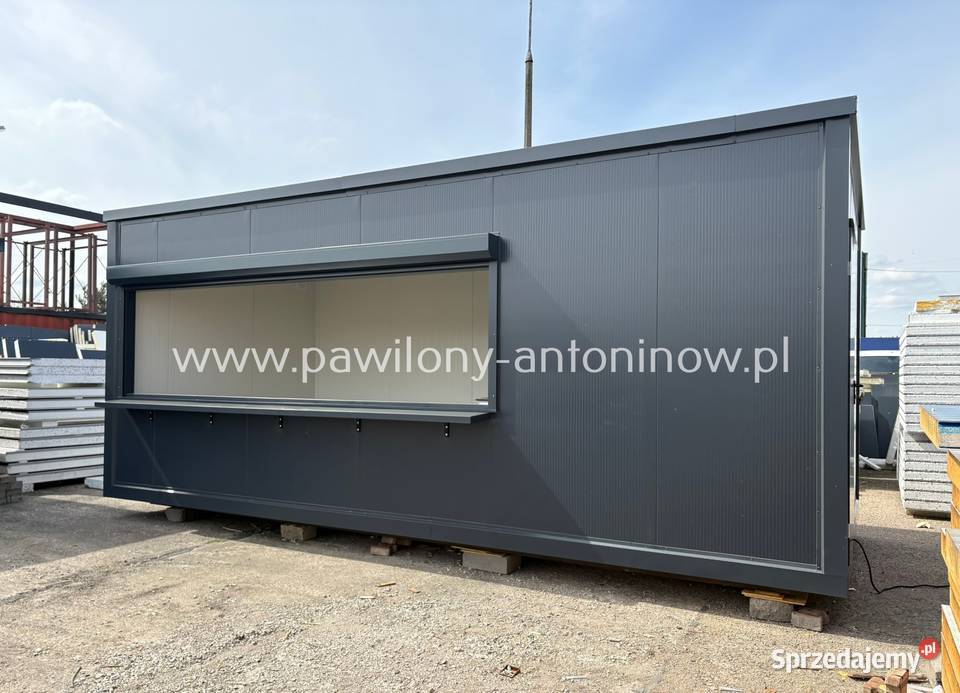 NOWY Pawilon Handlowy Kontener Gastronomiczny