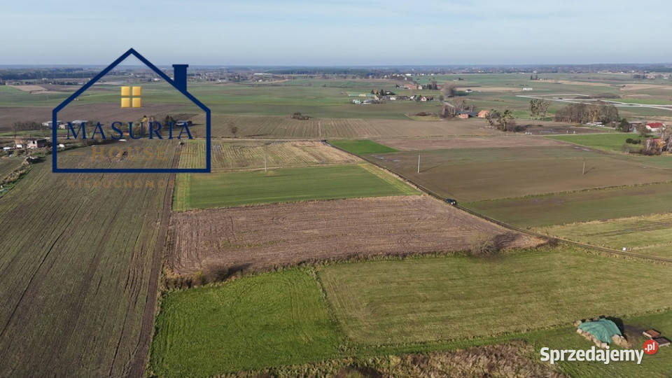 Wyjątkowa działka w Gromotach polna