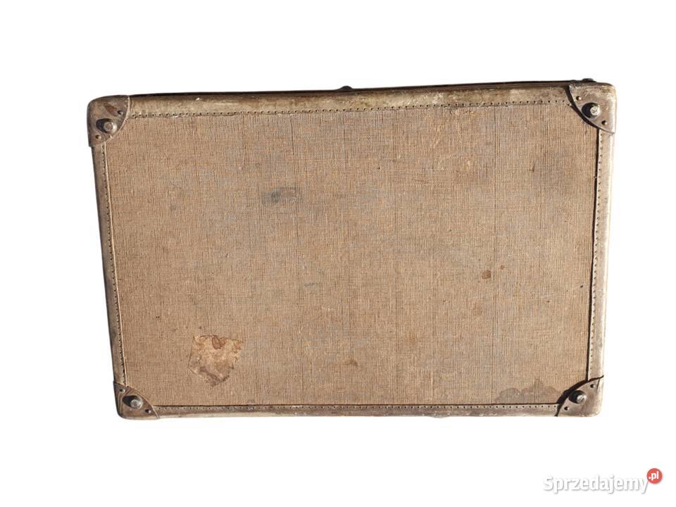 Stara przedwojenna walizka bagażowa Hofmann Cieszyn