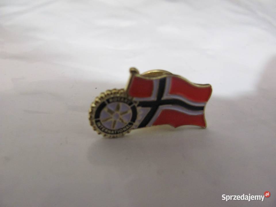 Rotary international przypinka Norwegia NORWEY