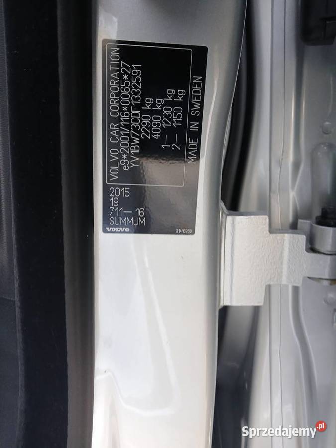zadbane Volvo V70 D4 SUMMUM poduszka powietrzna Częstochowa